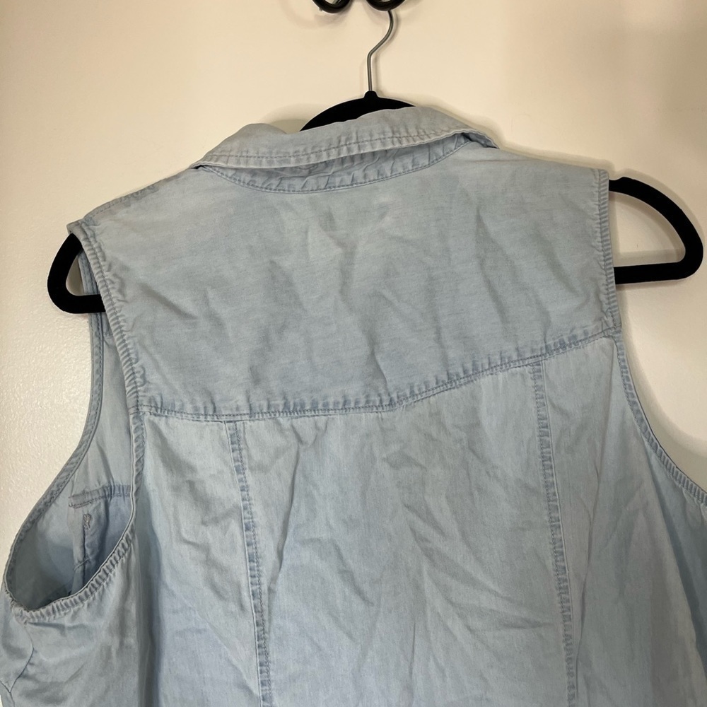 (FADED GLORY) collared button down top - Picture 6 of 6